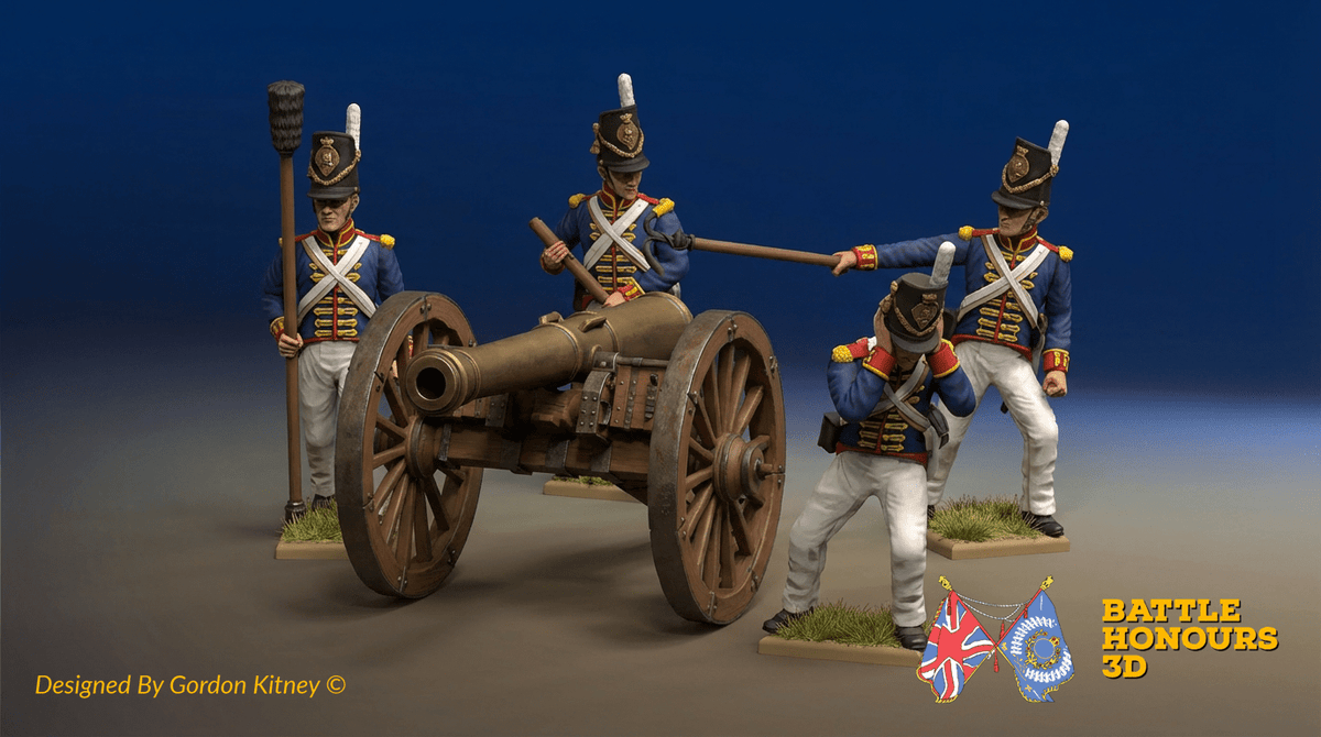 Napoleonic British Artillery - British Belgic Shako