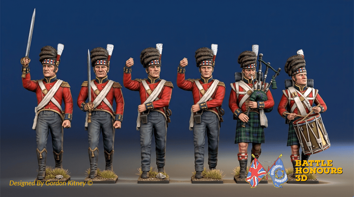 Napoleonic British Infantry - Scottish
