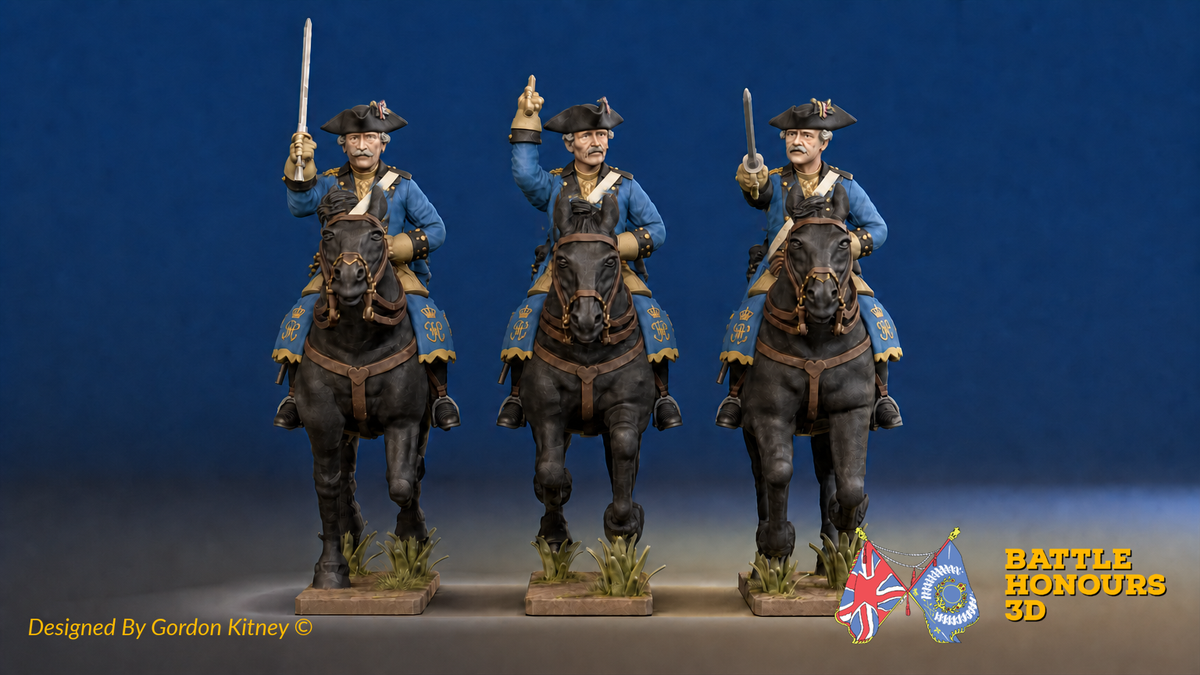 Seven Years War - Prussian - Individual Sets - Cavalry - Dragoons