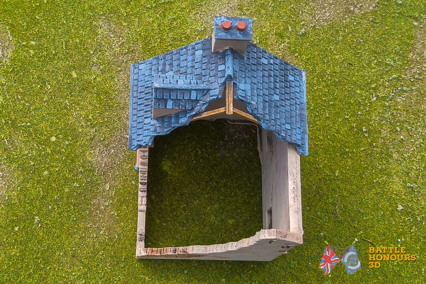 European Town Ruins House 2 (WW2)