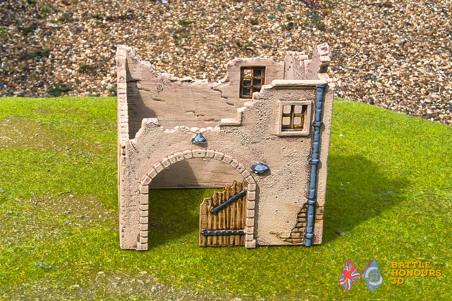 European Town Ruins House 6 (WW2)