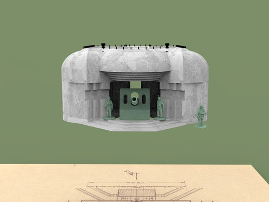 Regelbau M272 Bunker – Longues‑sur‑Mer Terrain (WW2)