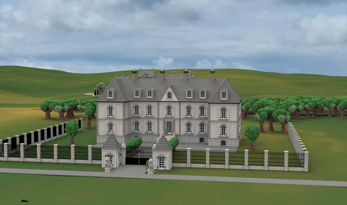 Normandy Château Terrain (WW2)