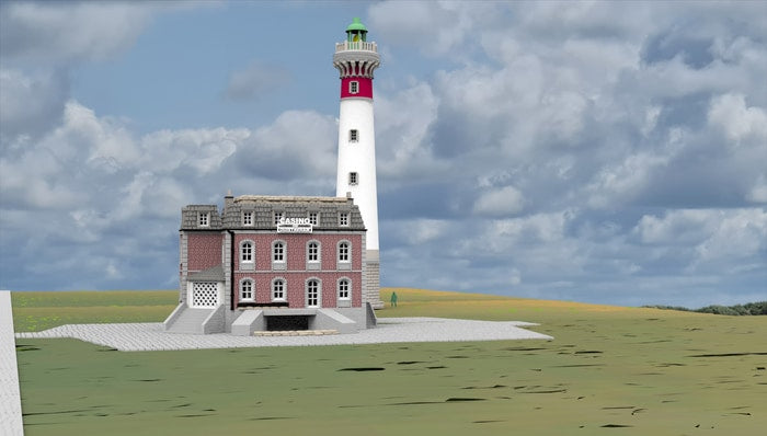 Ouistreham Lighthouse Terrain (Normandy, WW2)