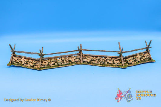 Split‑Rail Fence Terrain Variant 4 (American Civil War)