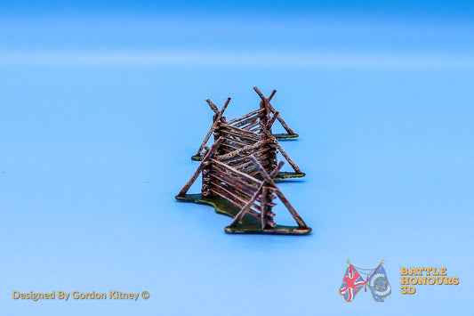 Split‑Rail Fence Snake Fence Terrain Variant 1 (American Civil War)