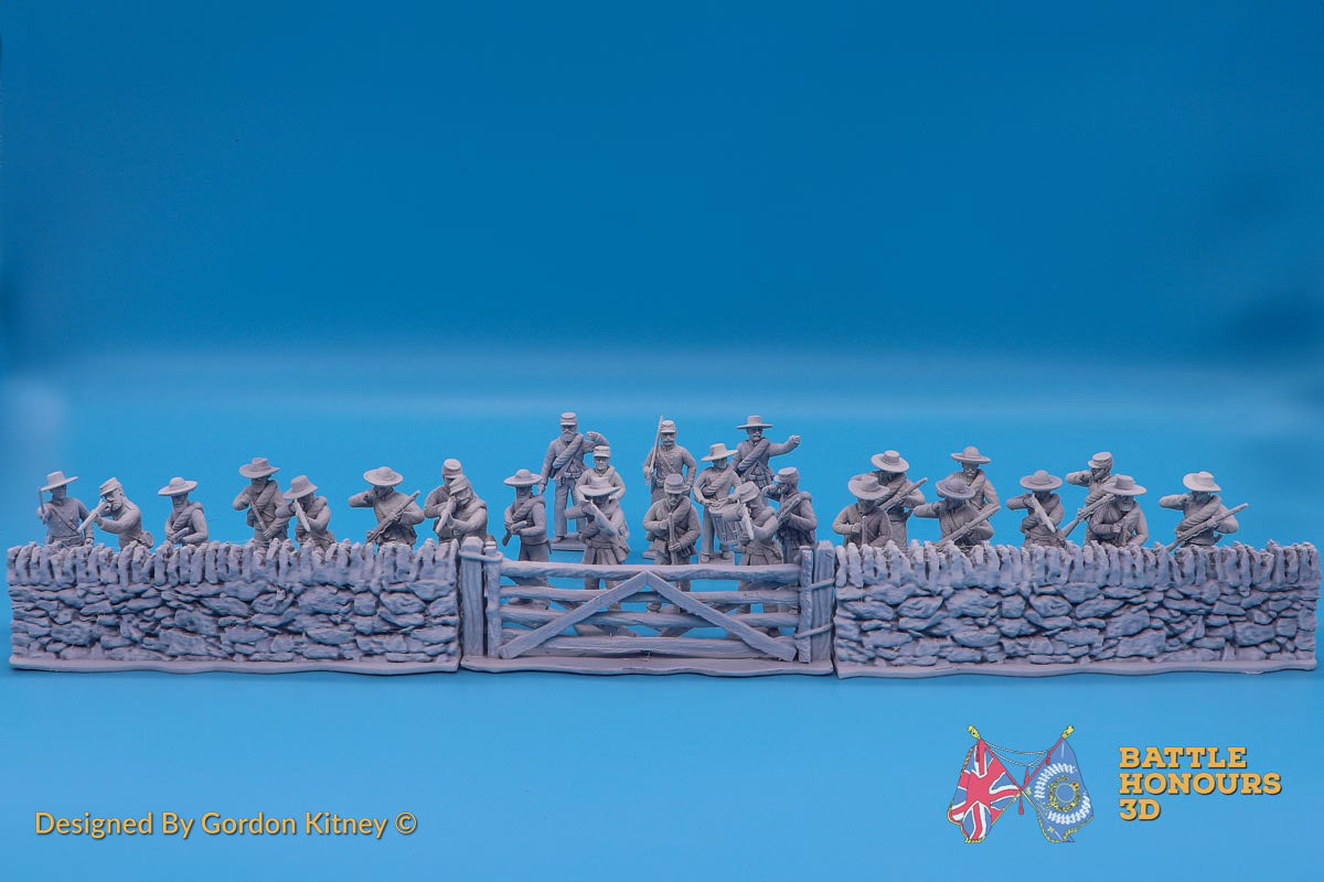 Stone Field Walls Terrain (Variant 3)