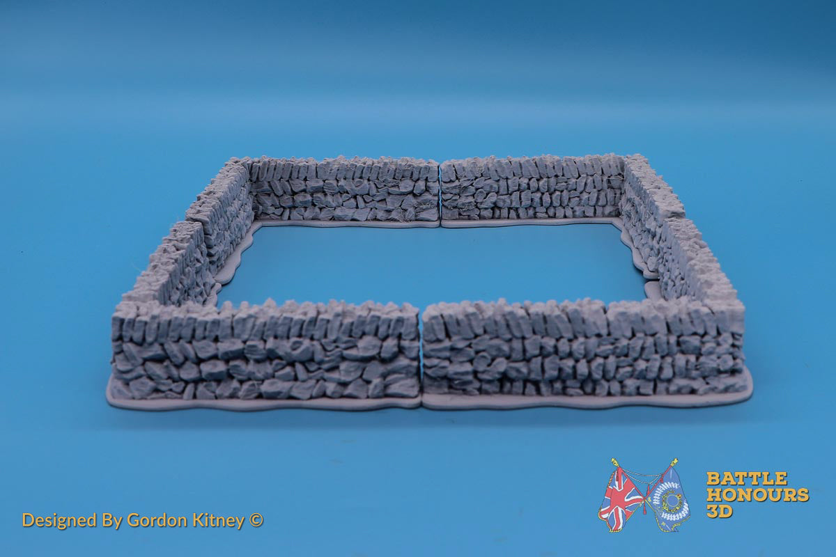Stone Wall Corners Terrain (Variant 1)