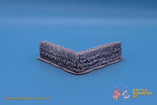 Stone Wall Corners Terrain (Variant 3)