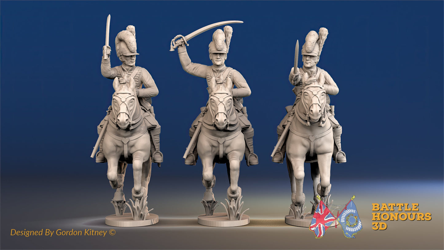 British Light Dragoon Tarleton Galloping Set 1