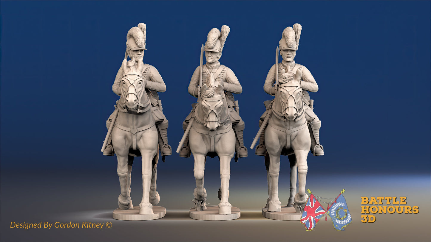 British Light Dragoon Tarleton Trotting