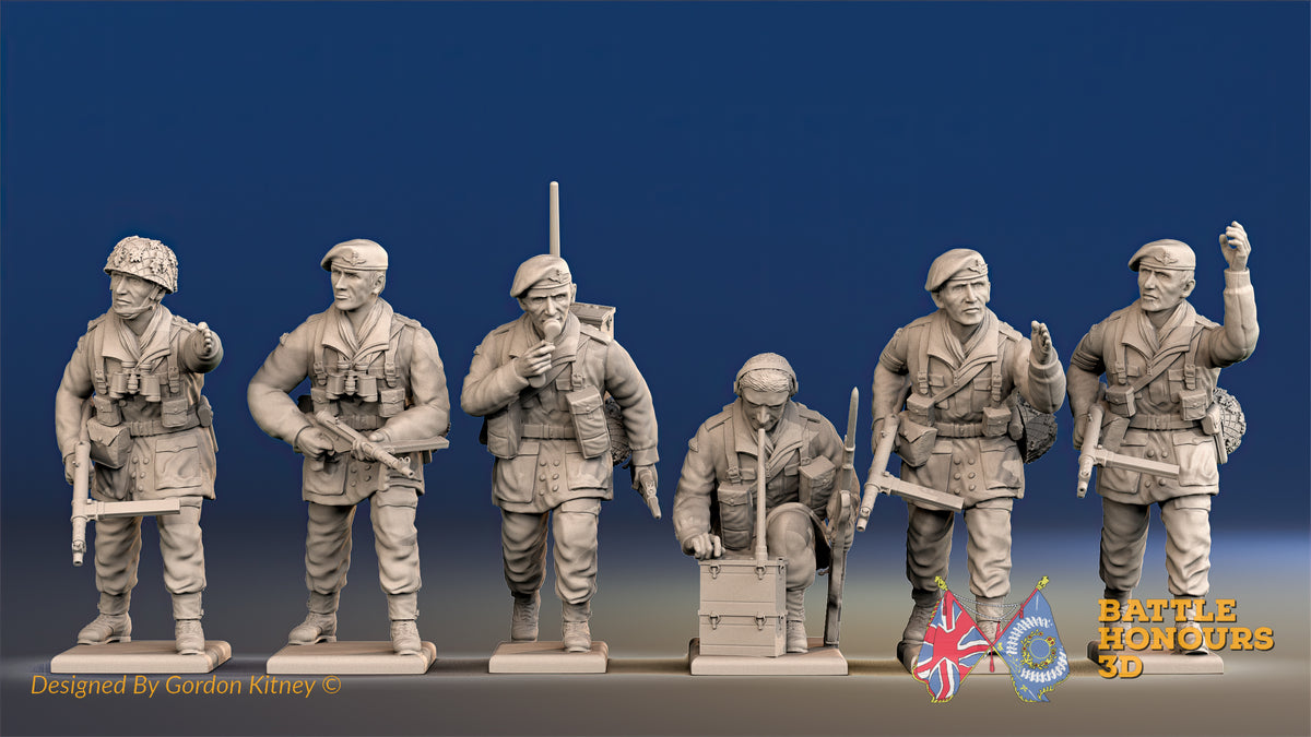 British Paratroopers red beret command