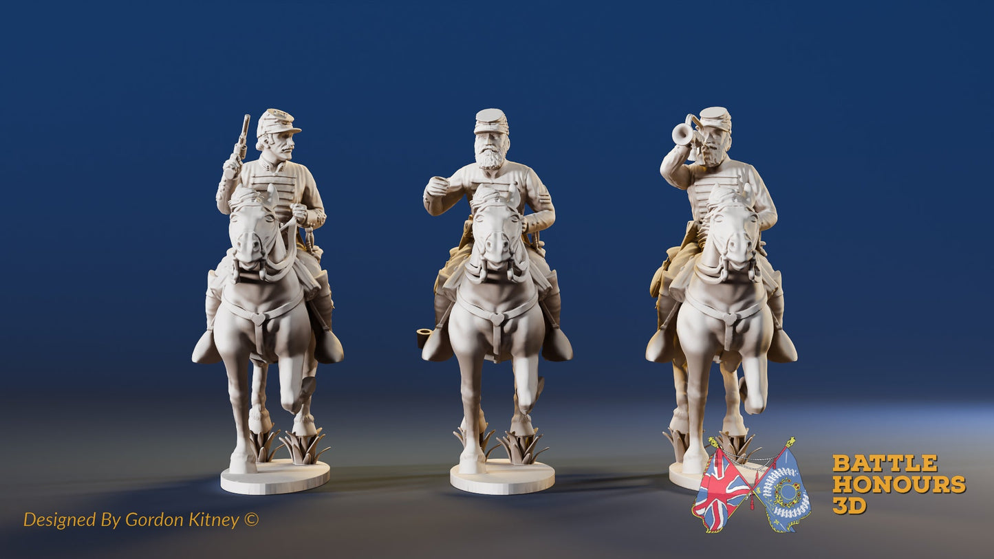 CSA- Cavalry Galloping Virgina Command Forage Pistol