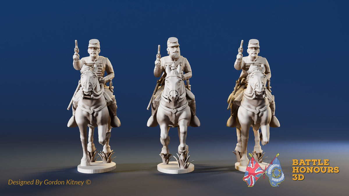 CSA Virginia cavalry galloping forage pistol alternate view