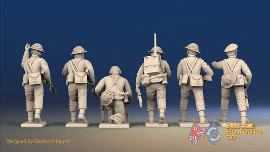 Canadian Battledress Command rear view