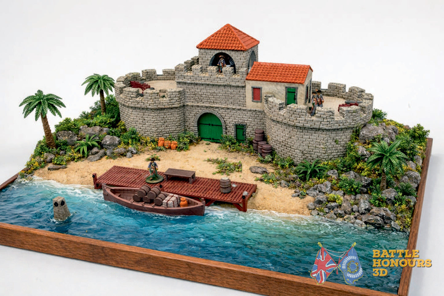 Caribbean Coastal Fort Terrain