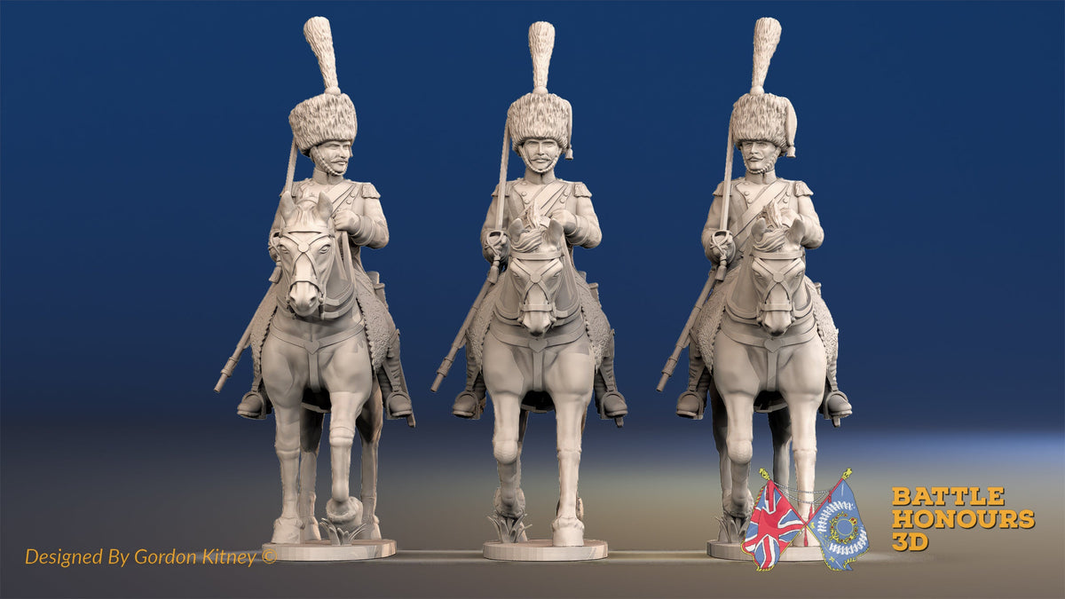 French Chasseur Cheval elite campaign dress trotting set 2 alternate view