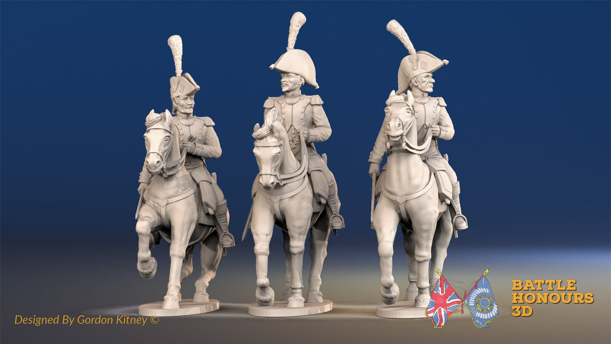 French Colonel bicorn set 3 alternate view