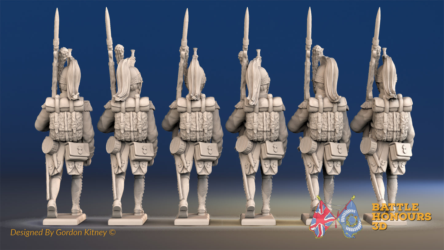 French Elite Foot Dragoon March Attack Helmet Gaiter