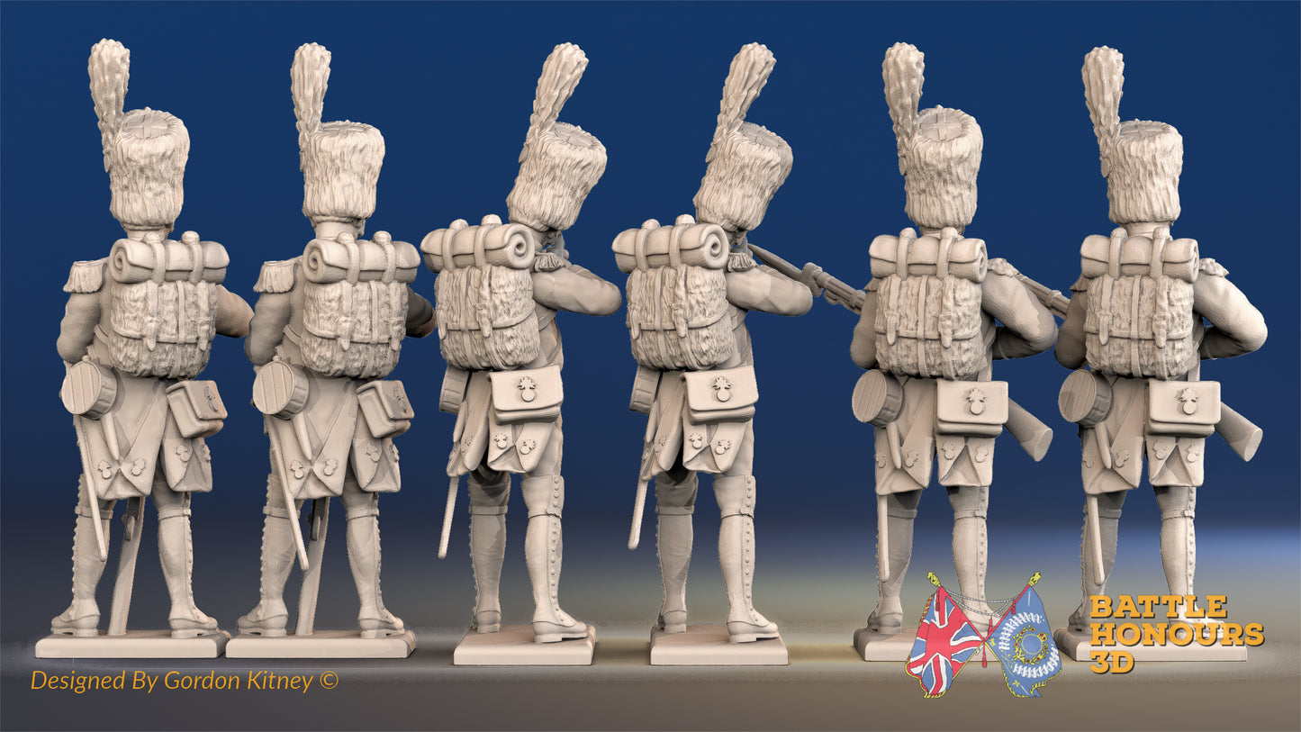 French Elite Foot Dragoon Skirmish Bearskin Gaiter