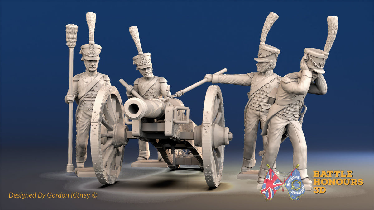 French horse artillery shako firing alternate view