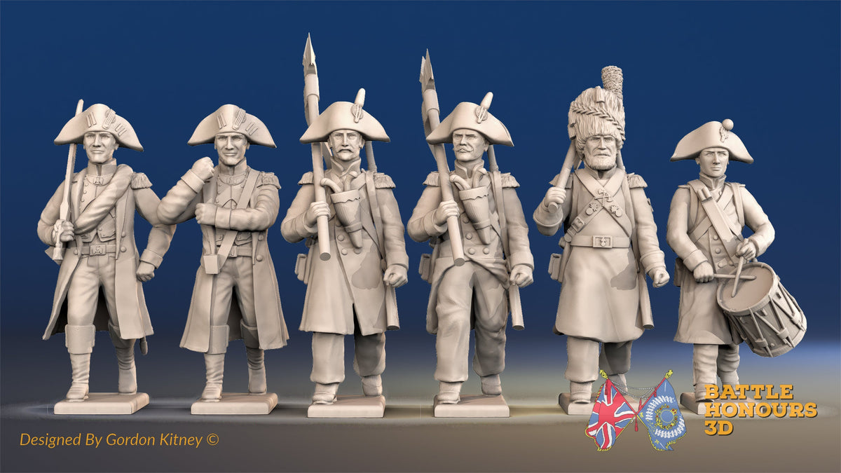 French line command march attack bicorn greatcoat alternate view