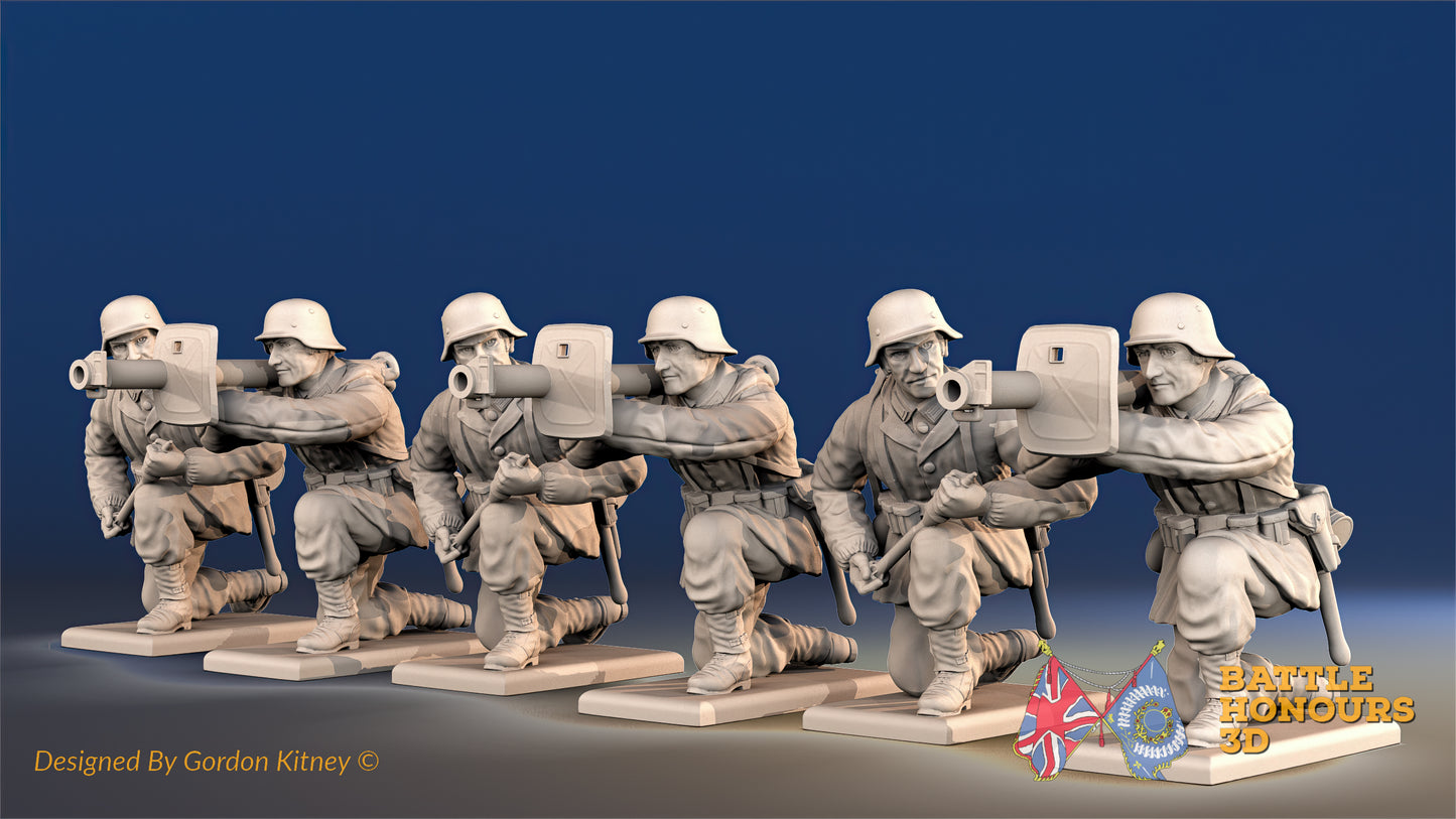 German Smock Panzer Grenadier Panzer Shrek Firing