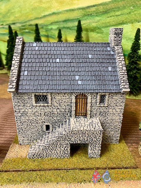 basílica con escaleras