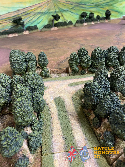 Hedgerow Oval Enclosure Terrain – Thick Bush (Bocage, Normandy) (WW2)