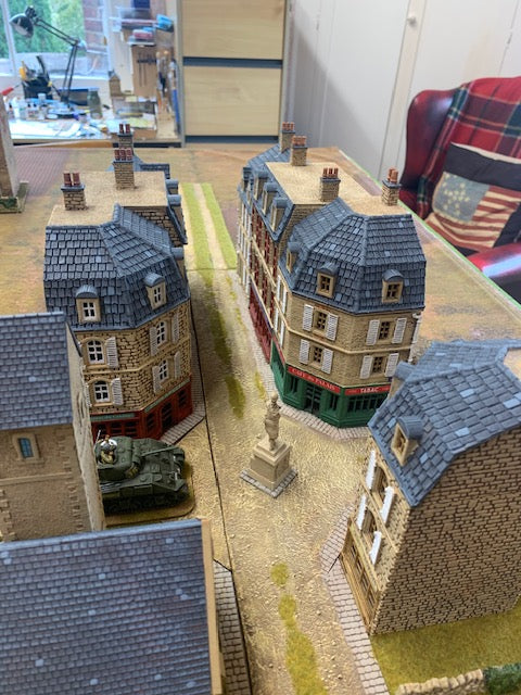 Normandy Town Terrain Set (WW2)