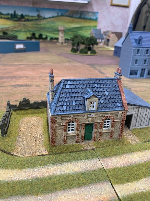 Pegasus Bridge Side Building House 21 Terrain (WW2)
