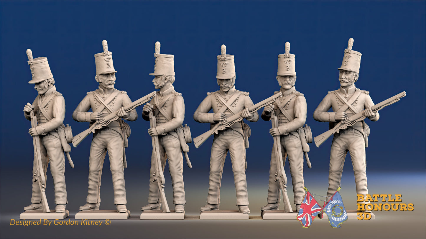 Portuguese Caçadores Third Regiment Loading