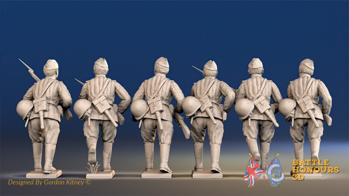 Russian padded advancing side cap figures view 2