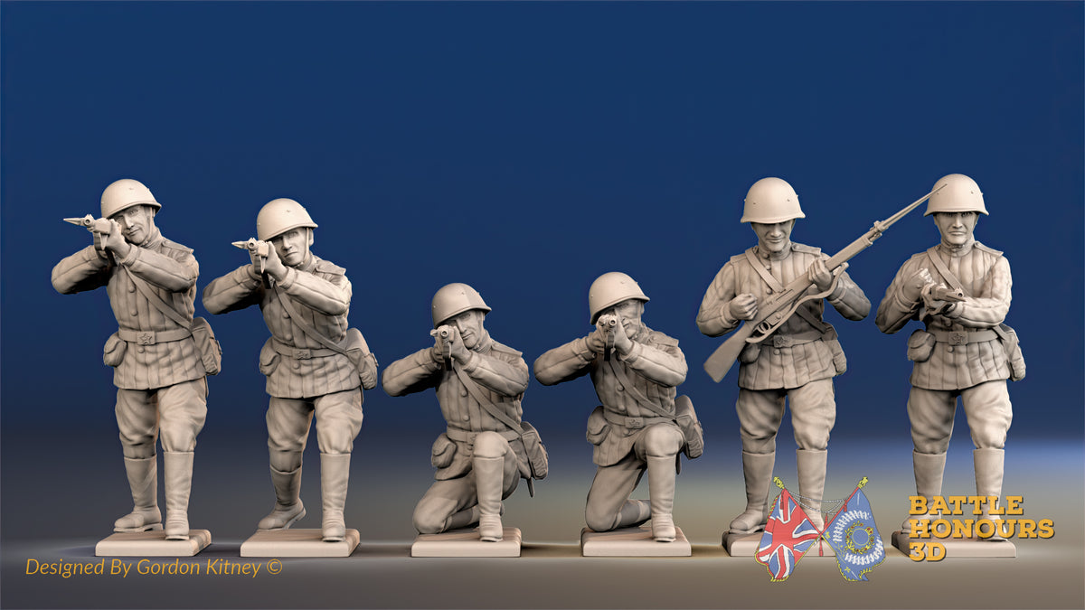Russian padded firing helmet figures view 1