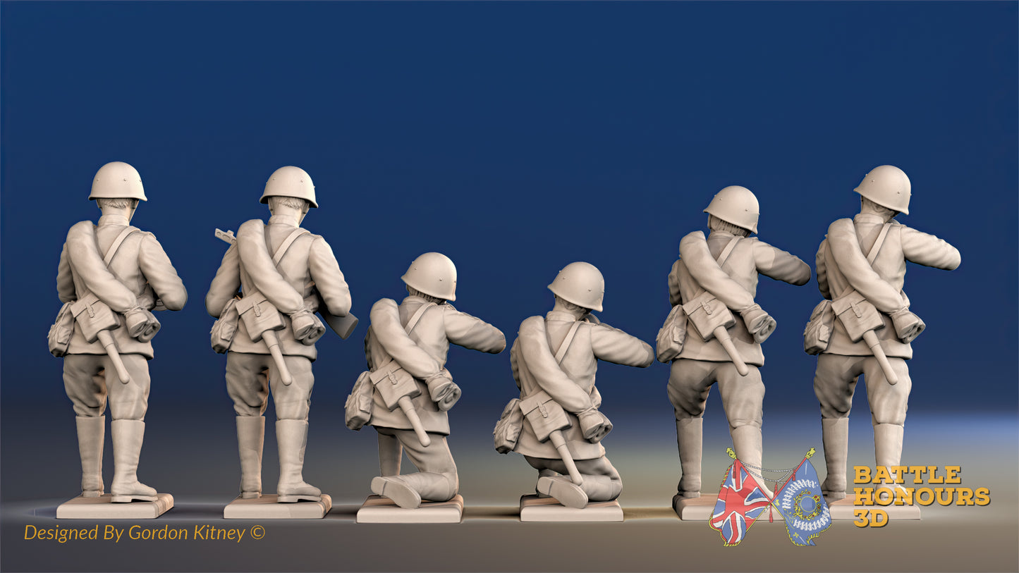 Russian Summer Uniform Firing Helmet MG Team