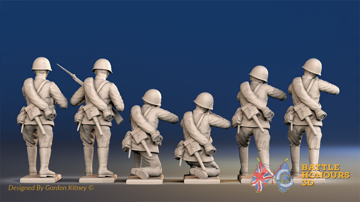 Russian summer firing helmet figures view 2