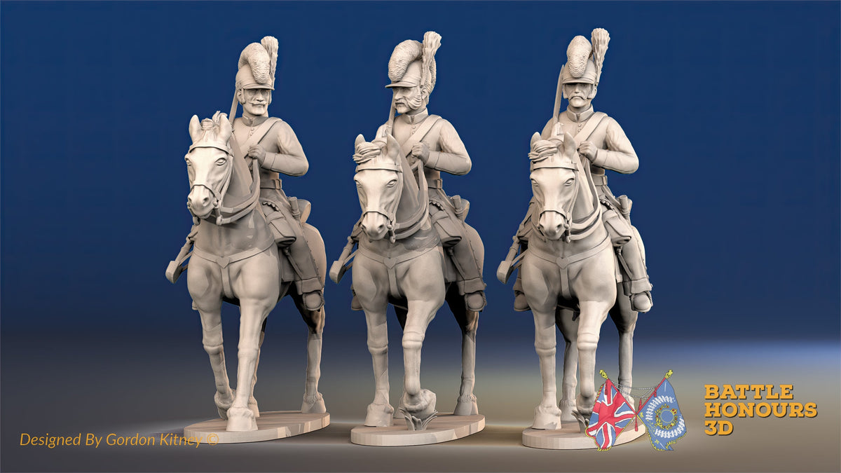 Spanish Tarleton trotting alternate view
