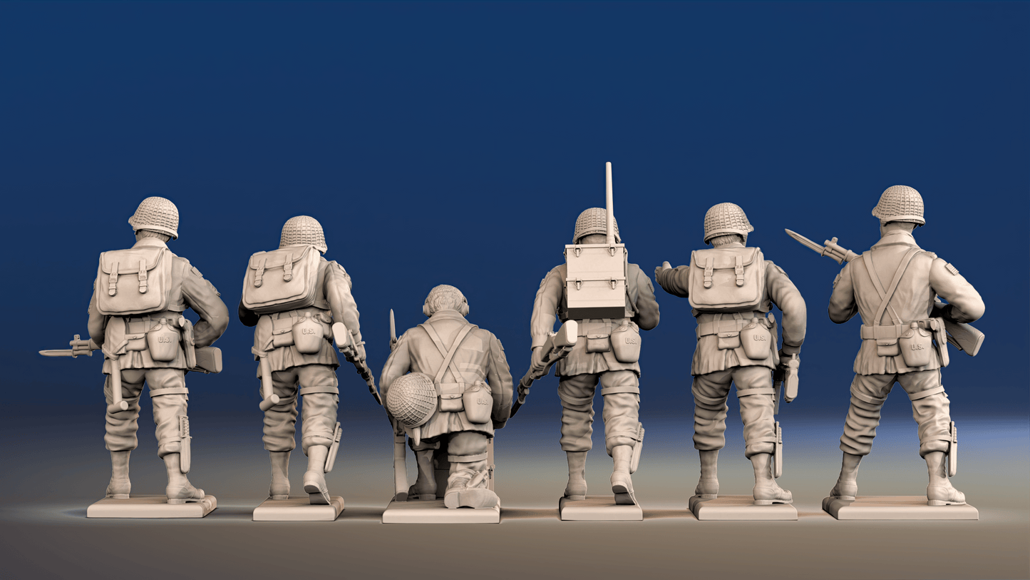 WW2 US Airborne Command - Without Field Dressings
