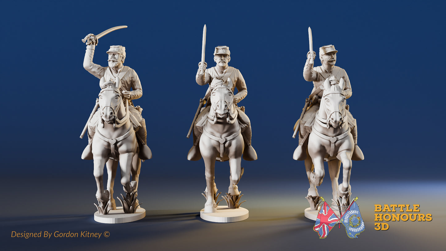 Union - Cavalry Galloping Shell Jacket Kepi Sword