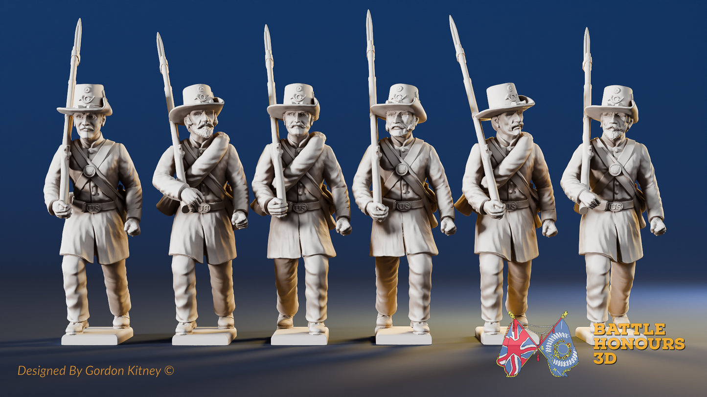 Union - Right Shoulder Shift March Infantry Iron Brigade Variant 1