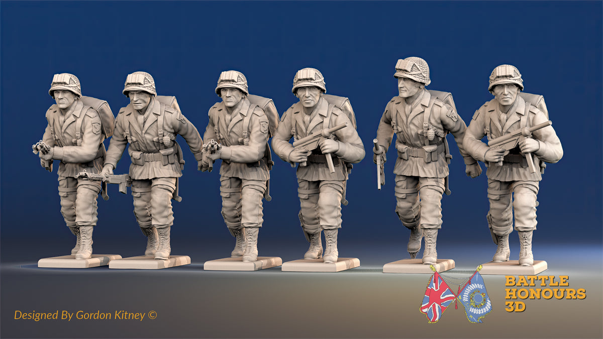 US Airborne BAR team advancing