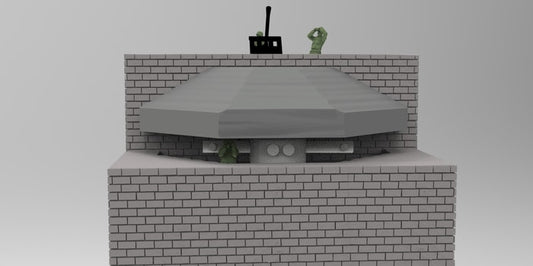 Le Grand Bunker Terrain – Riva Bella (Atlantic Wall, WW2)