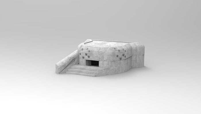 Regelbau 677 Bunker (WN 72) Terrain (WW2)
