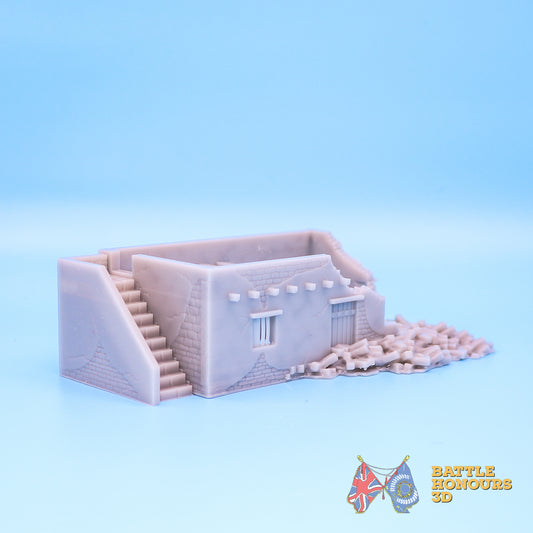 Edificio de un piso 3 dañado