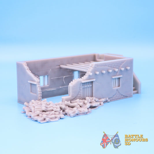 One Story Building 4 Damaged