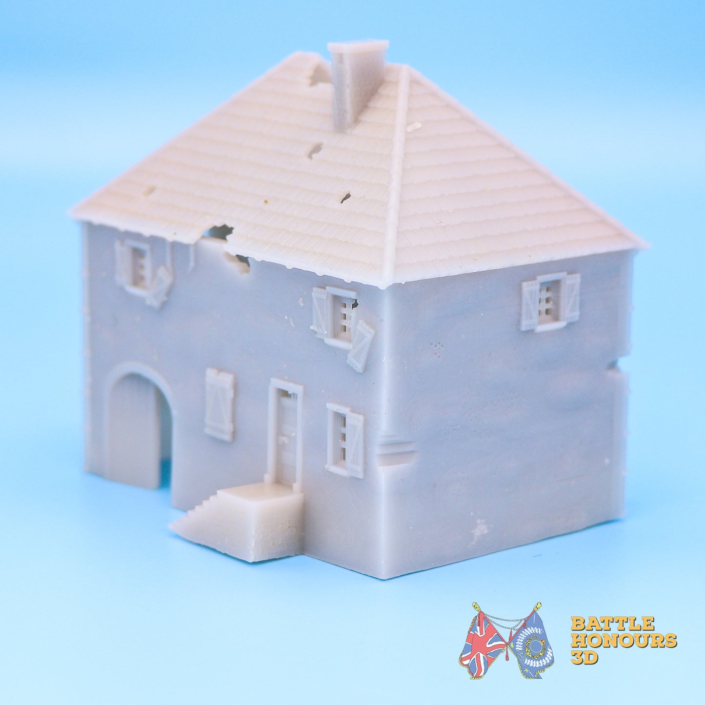 Saint Privat - House 1 Damaged