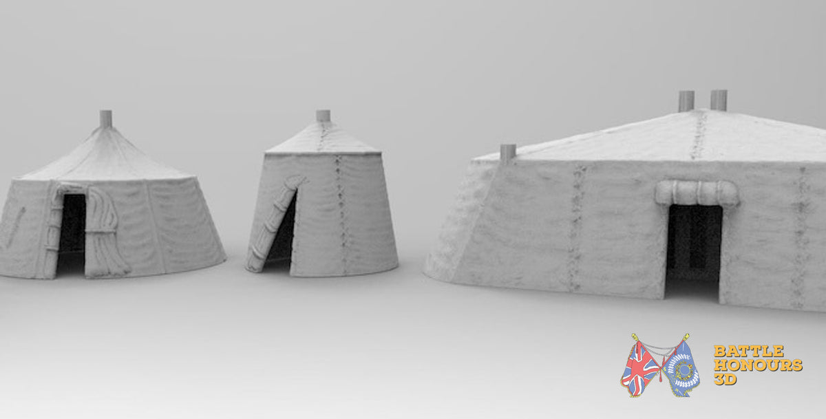 Hussite camp terrain model view 3