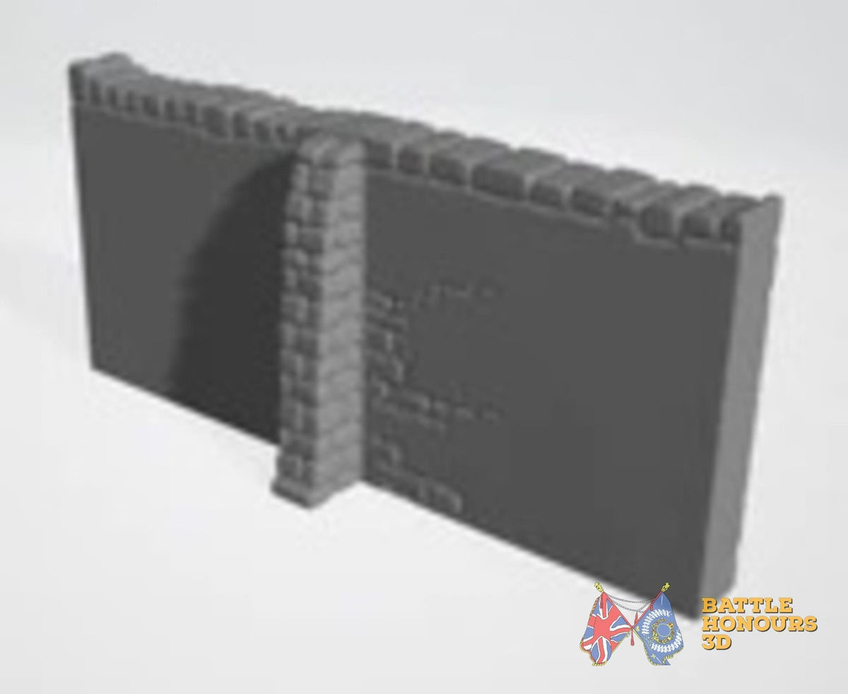Arabic Town Walls terrain model view 9