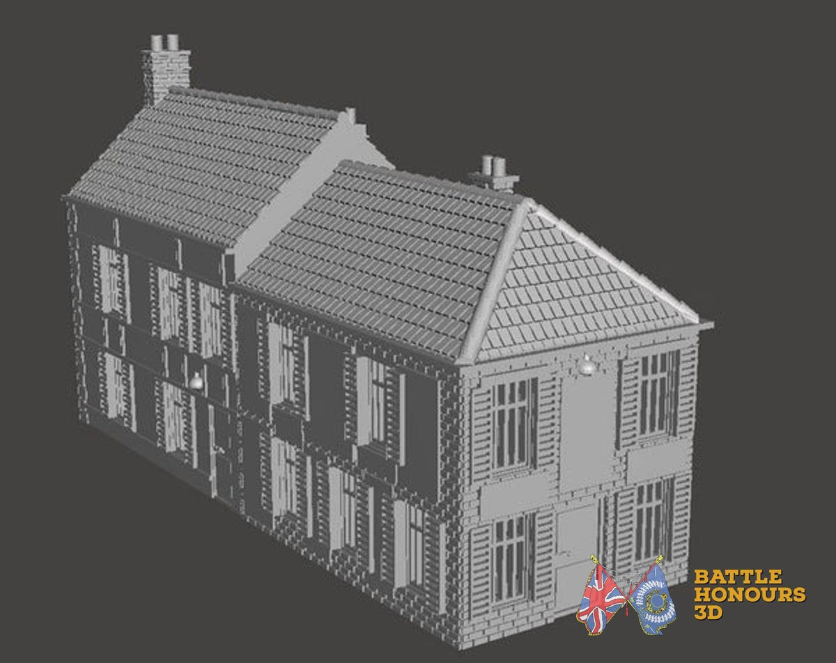 Café Gondrée terrain model view 3
