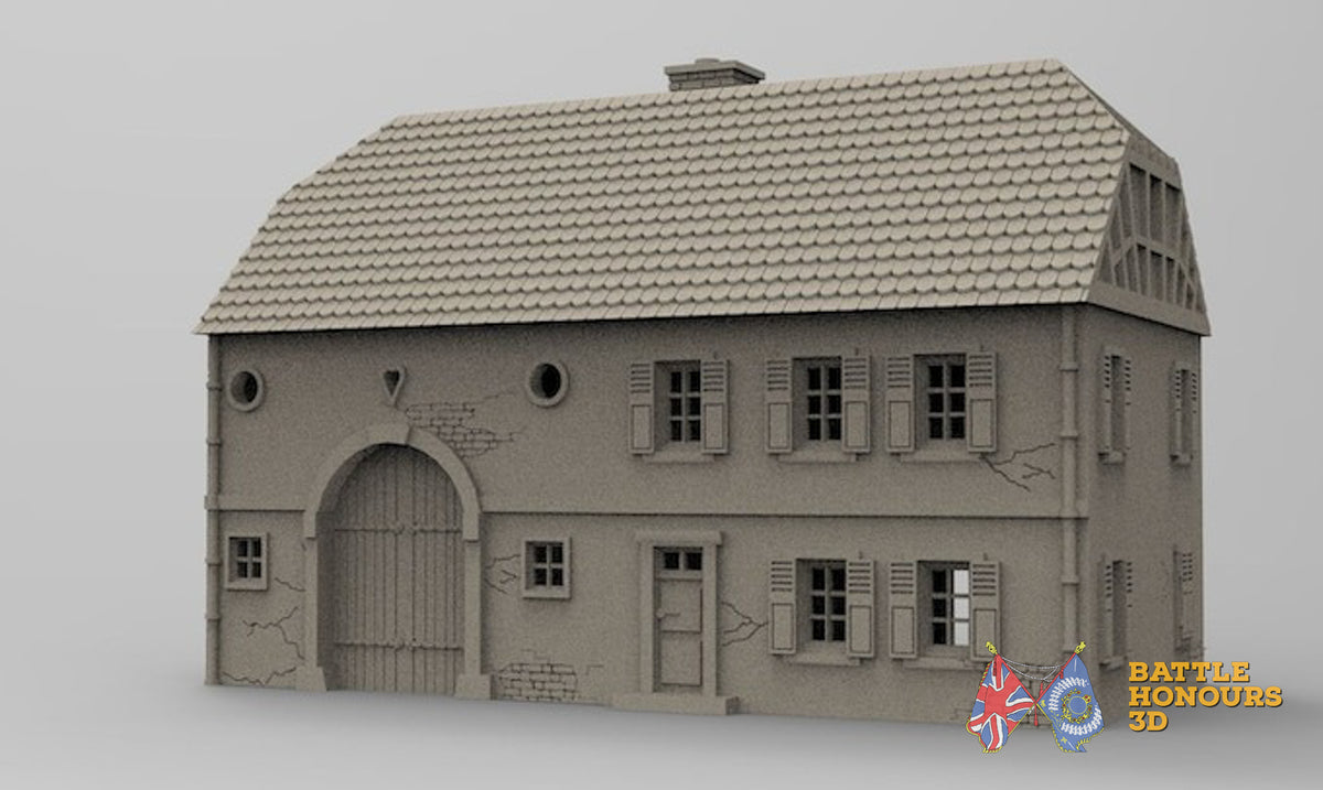 Hunsruck farmhouse terrain model